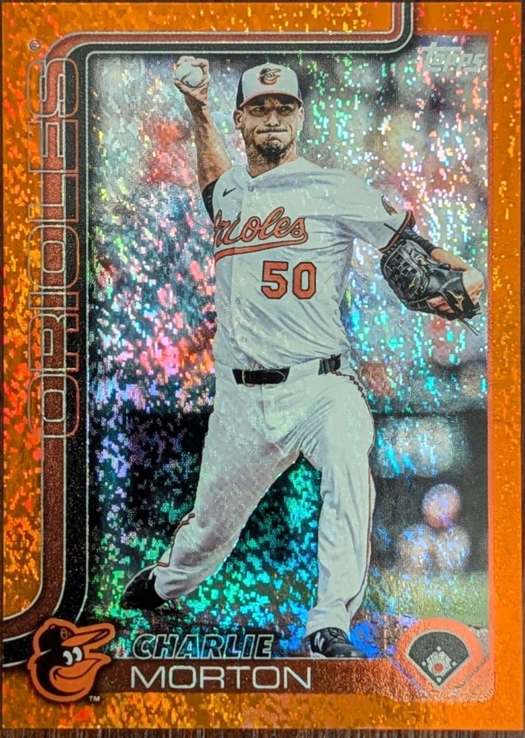 Charlie Morton [Holo Orange Foil] #US242