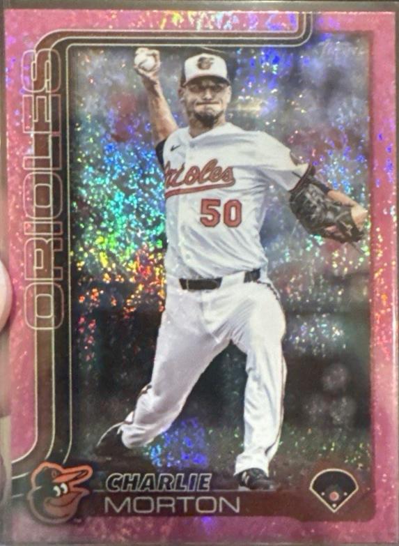 Charlie Morton [Holo Pink Foil] #US242