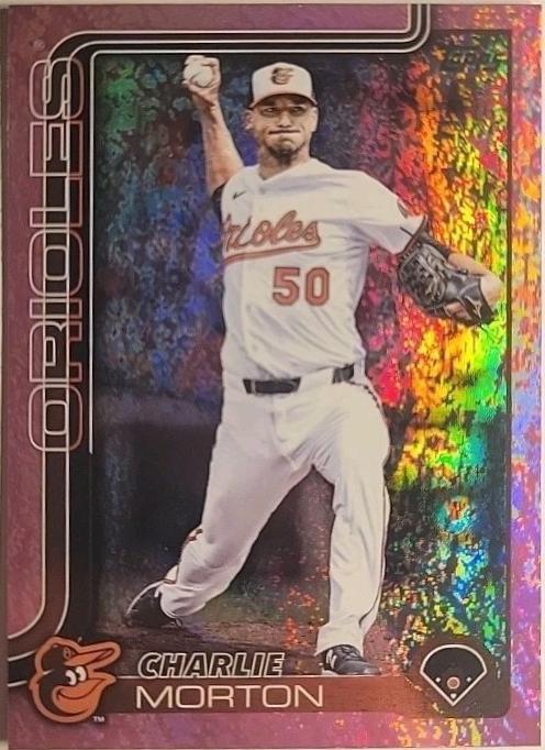 Charlie Morton [Pink Diamante Foil] #US242
