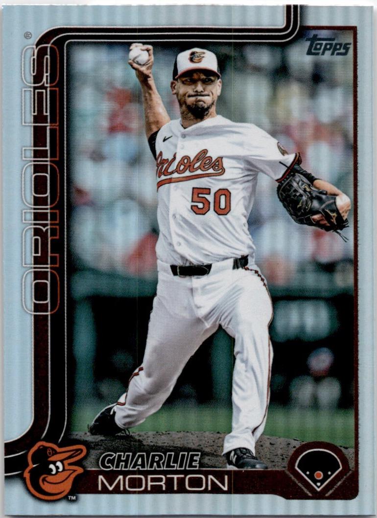 Charlie Morton [Rainbow Foil] #US242