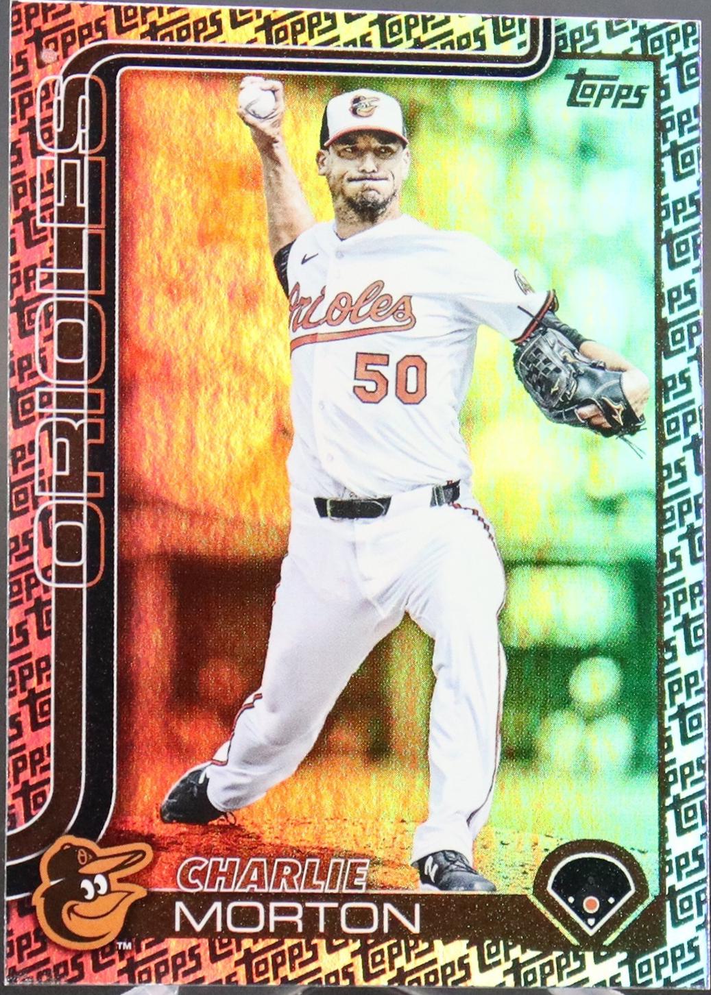 Charlie Morton [Topps Logo Foil] #US242