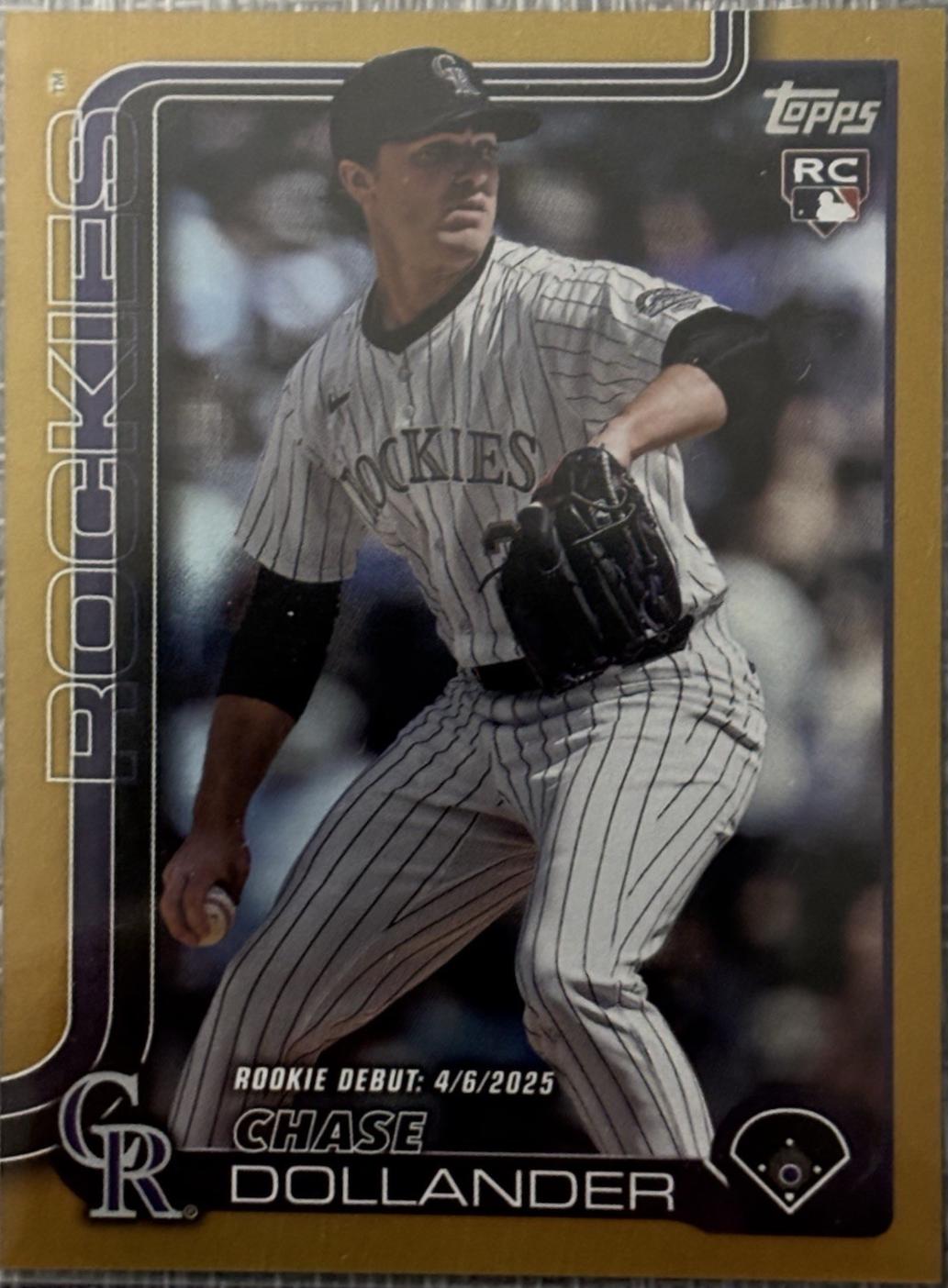 Chase Dollander [Gold Diamante Foil] #US259
