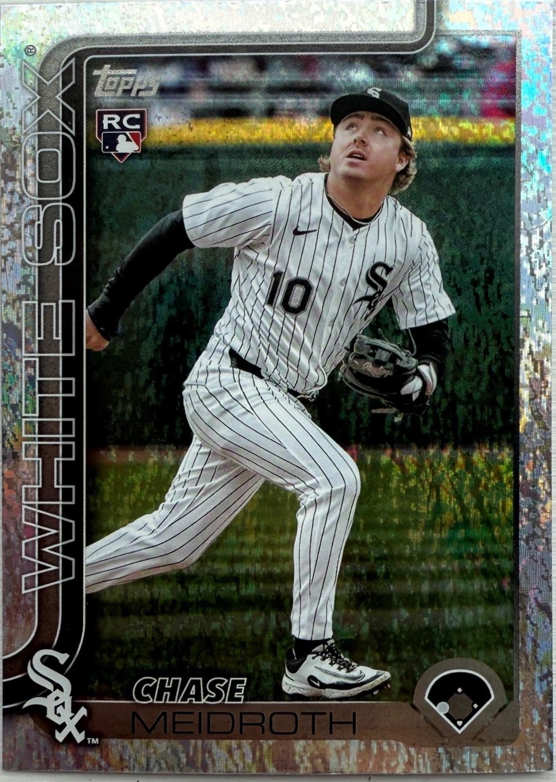 Chase Meidroth [Silver Crackle Foil] #US337