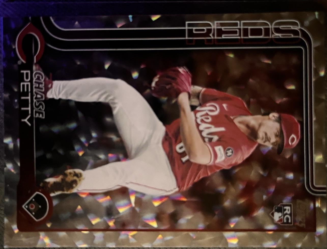 Chase Petty [Silver Crackle Foil] #US275