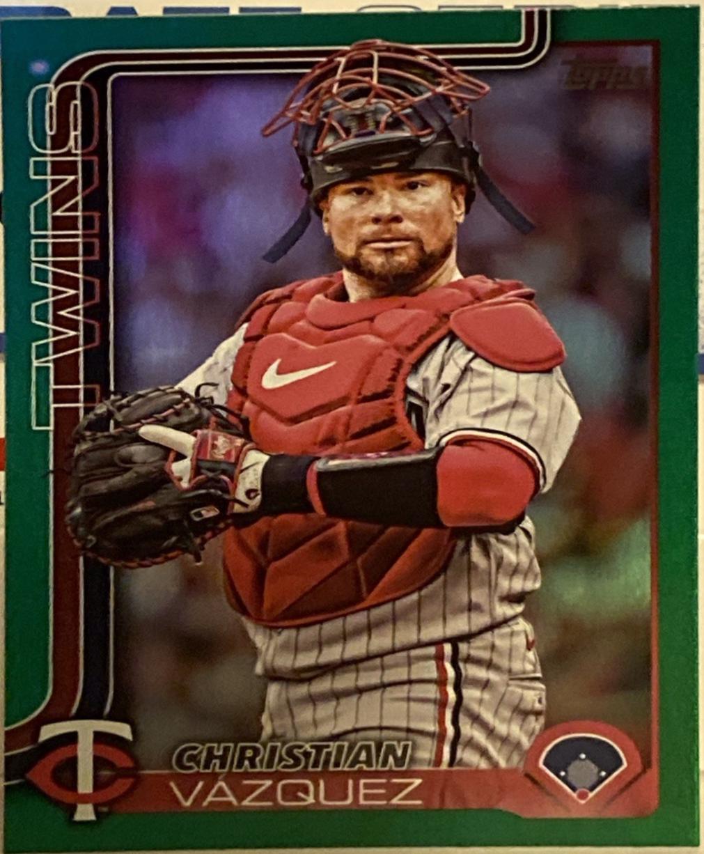Christian Vazquez [Green Rainbow Foil] #US7