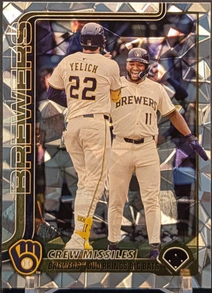 Christian Yelich / Jackson Chourio [Diamante Foil] #US233