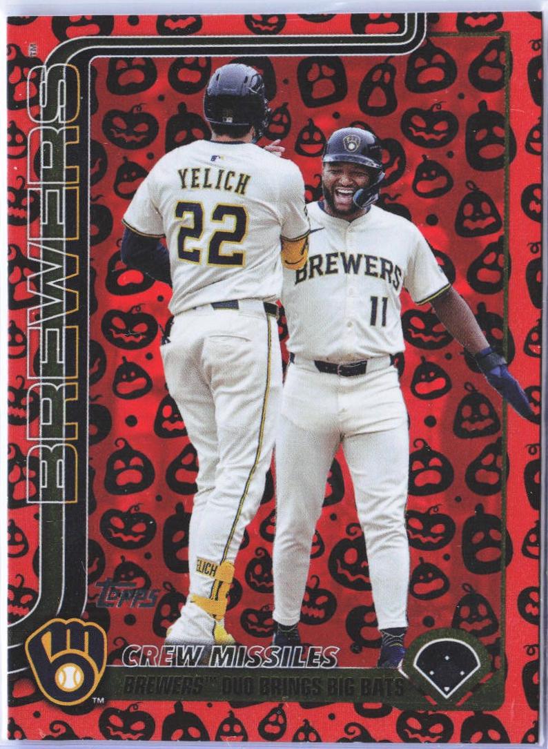 Christian Yelich / Jackson Chourio [Jack O'Lantern] #US233