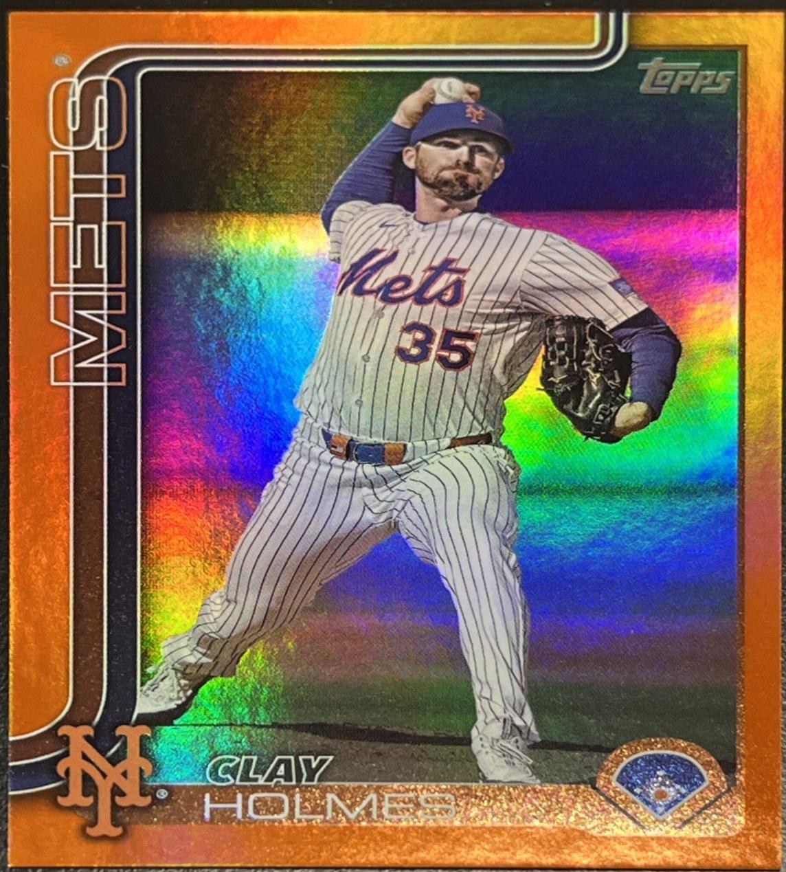 Clay Holmes [Orange Diamante Foil] #US245