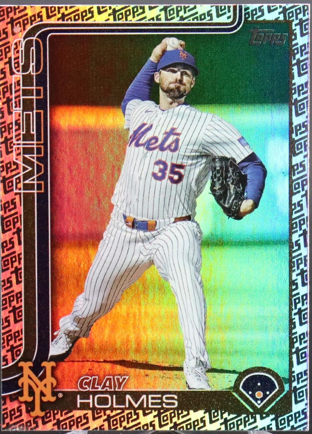 Clay Holmes [Topps Logo Foil] #US245