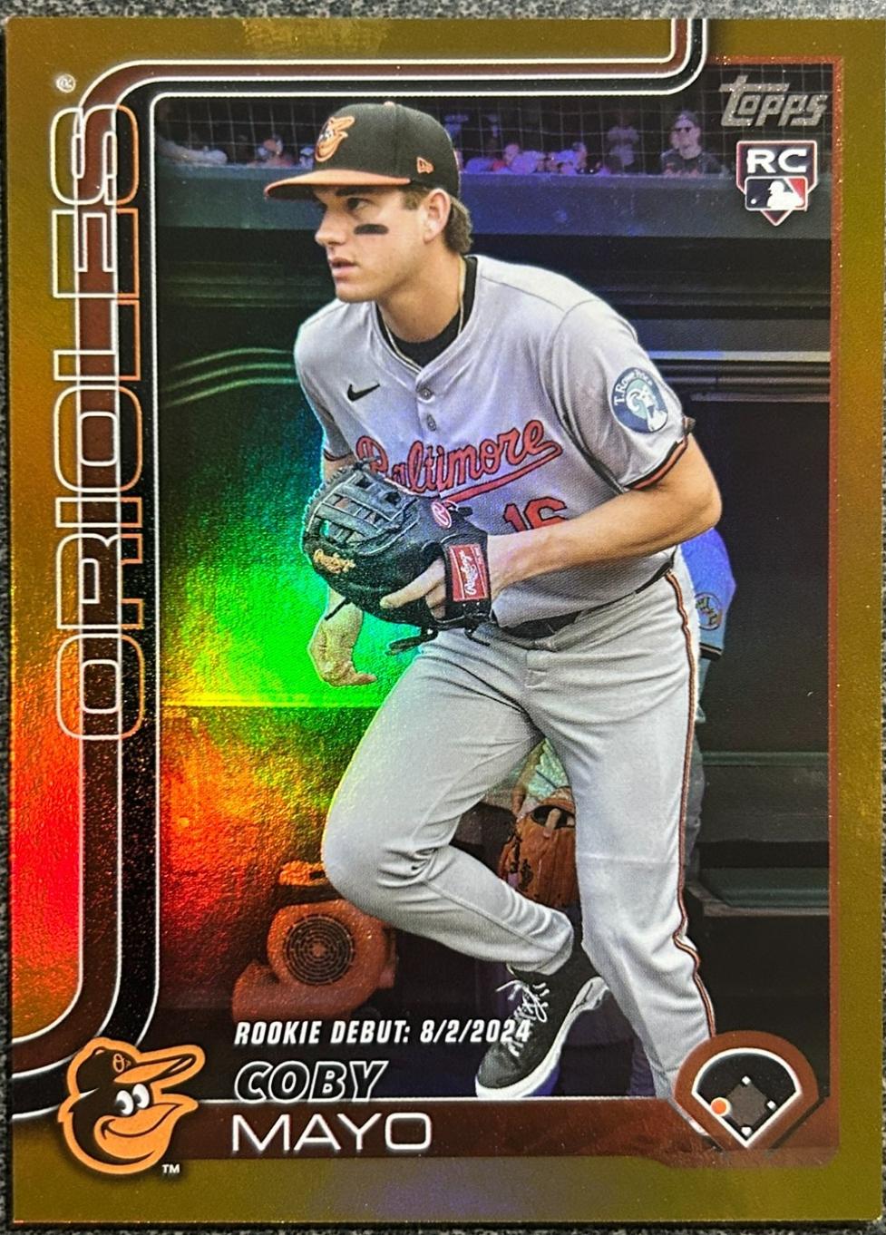 Coby Mayo [Gold Diamante Foil] #US282