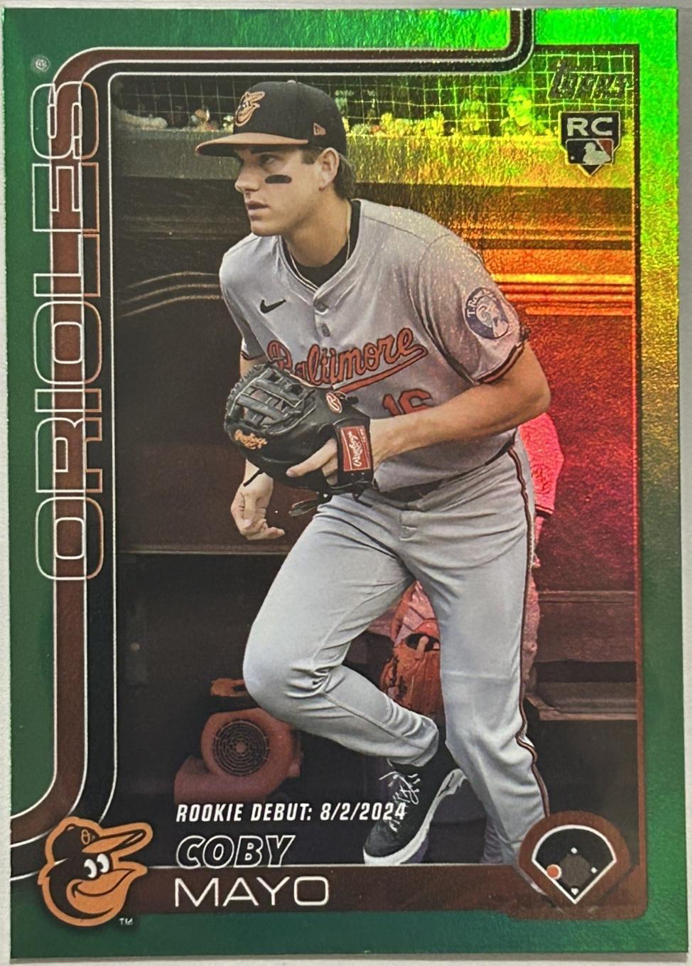 Coby Mayo [Green Rainbow Foil] #US282