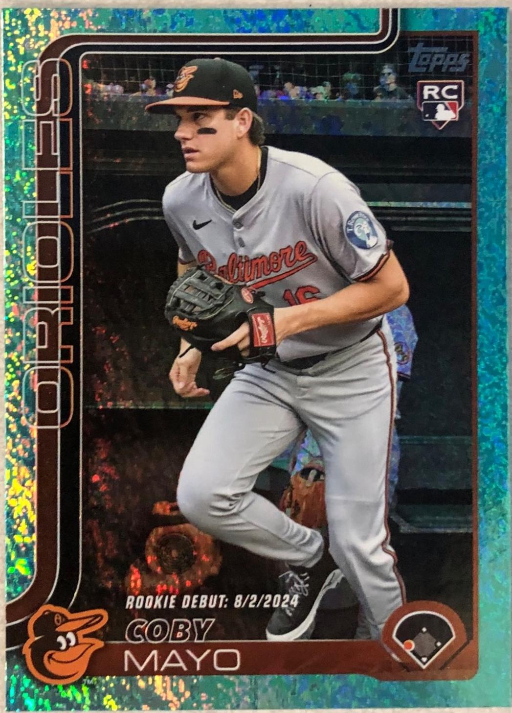 Coby Mayo [Holo Aqua Foil] #US282