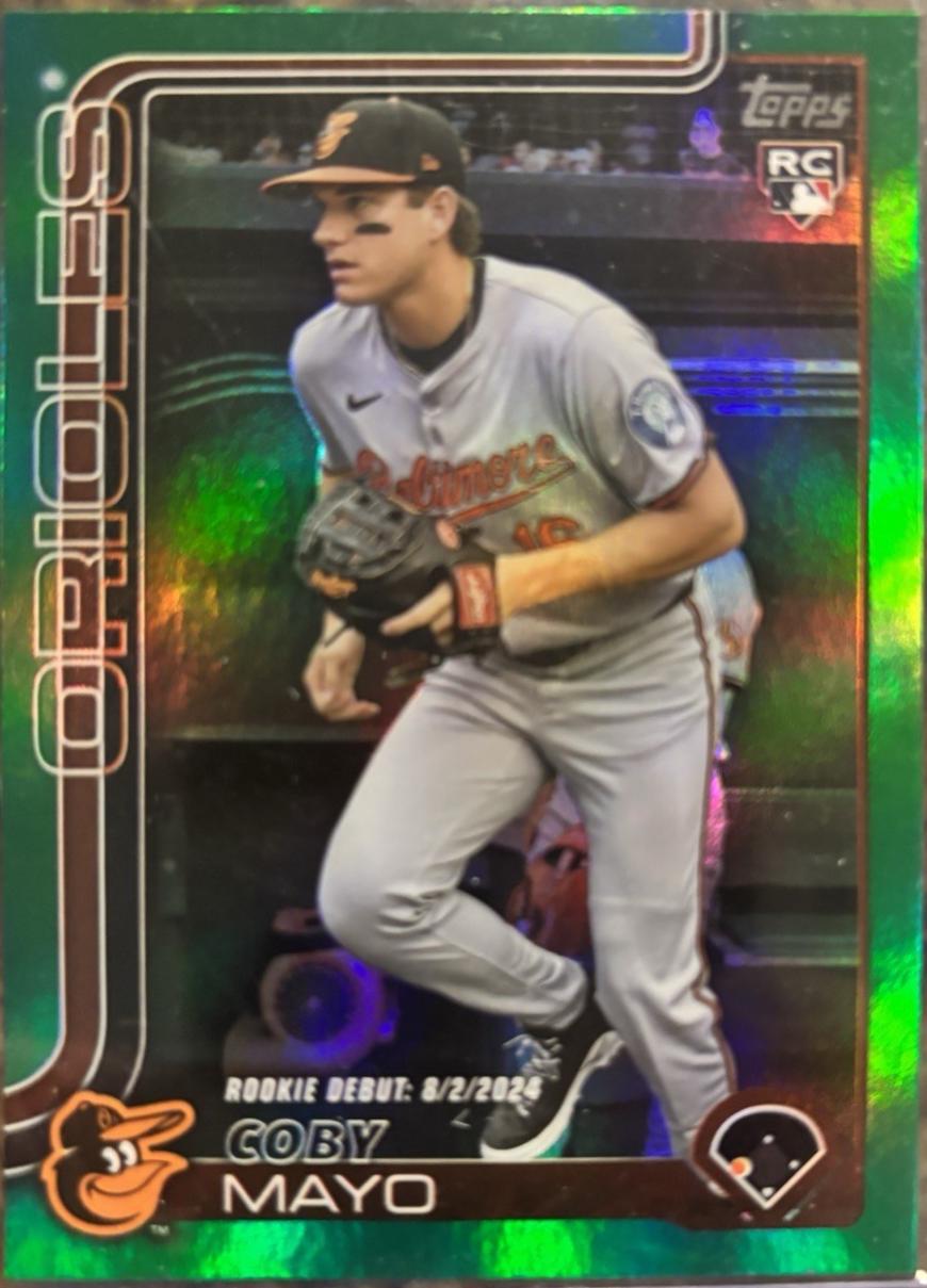 Coby Mayo [Holo Green Foil] #US282