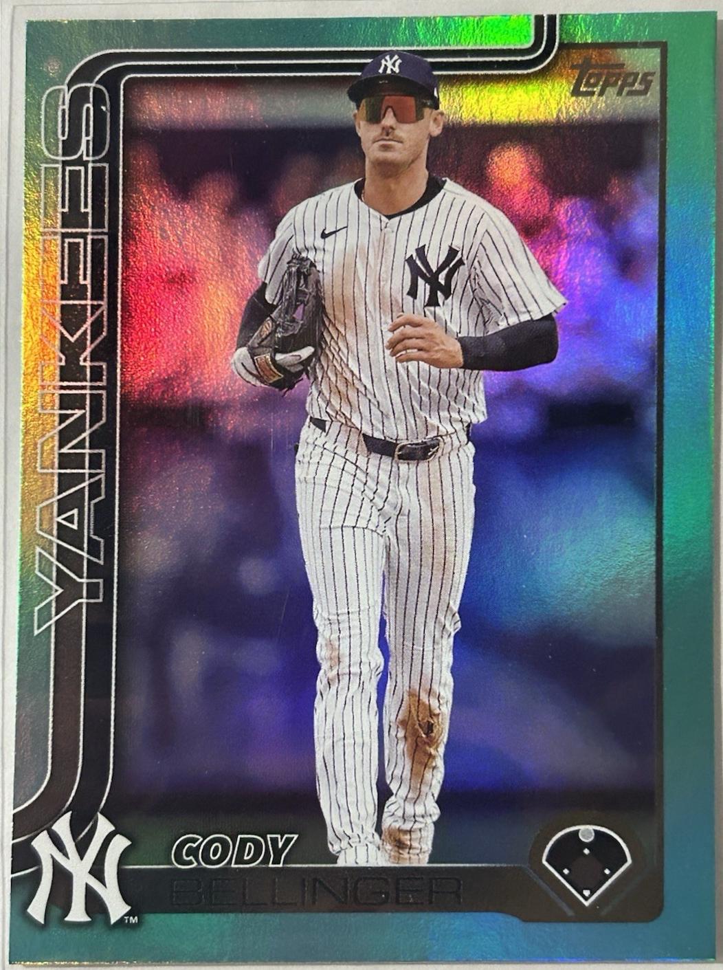 Cody Bellinger [Aqua Rainbow Foil] #US50