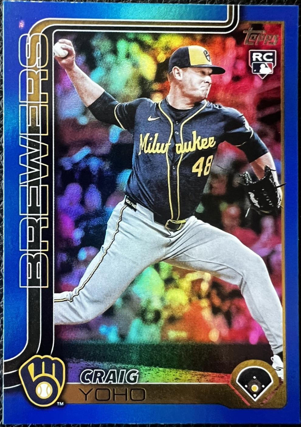 Craig Yoho [Blue Rainbow Foil] #US261