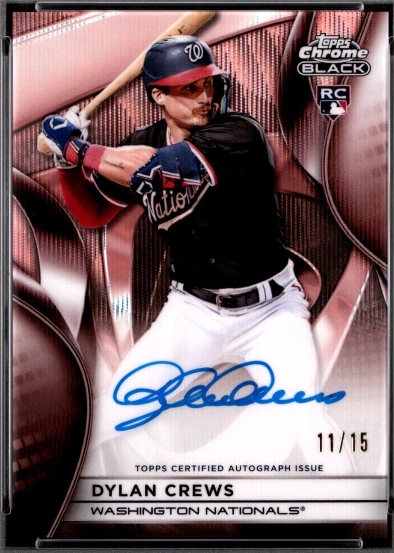 Dylan Crews [Rose Gold Wave Refractor] #CBA-DC