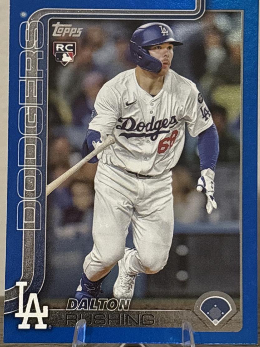 Dalton Rushing [Blue Rainbow Foil] #US38