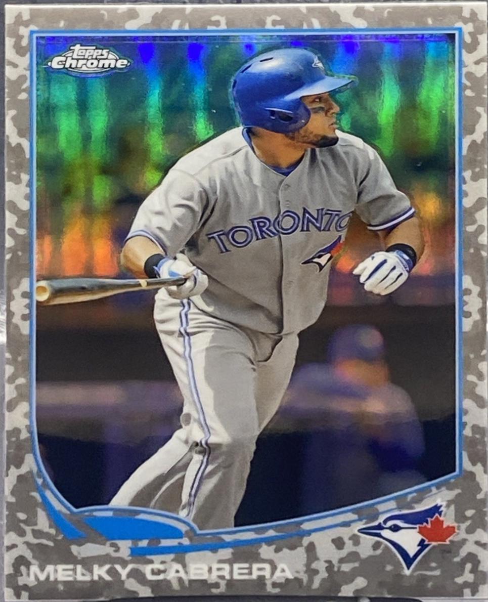 Melky Cabrera [Camo Refractor] #15