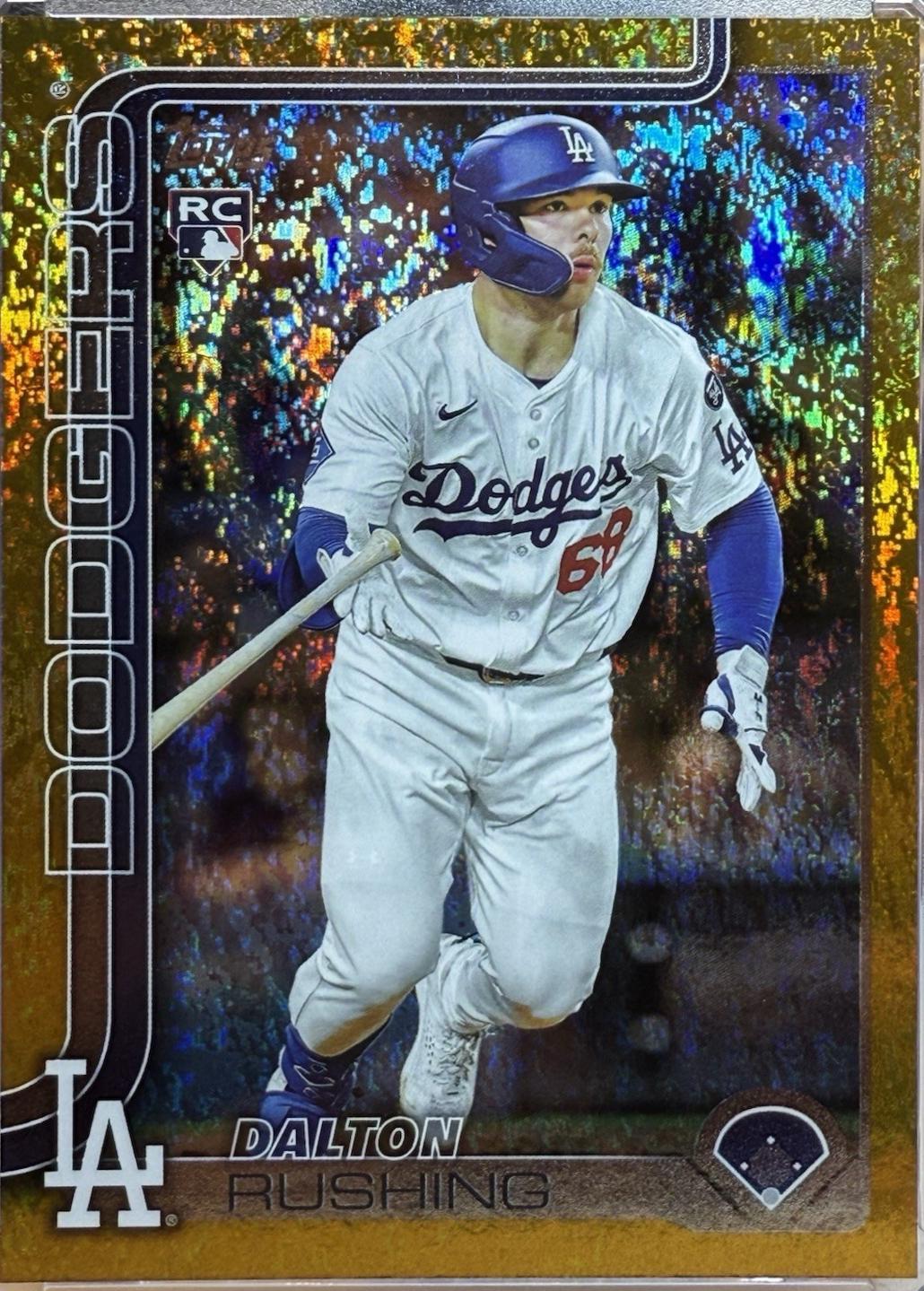 Dalton Rushing [Gold Rainbow Foil] #US38