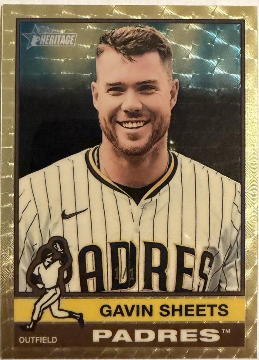 Gavin Sheets [Superfractor Chrome SP] #711