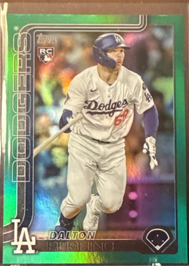 Dalton Rushing [Green Rainbow Foil] #US38