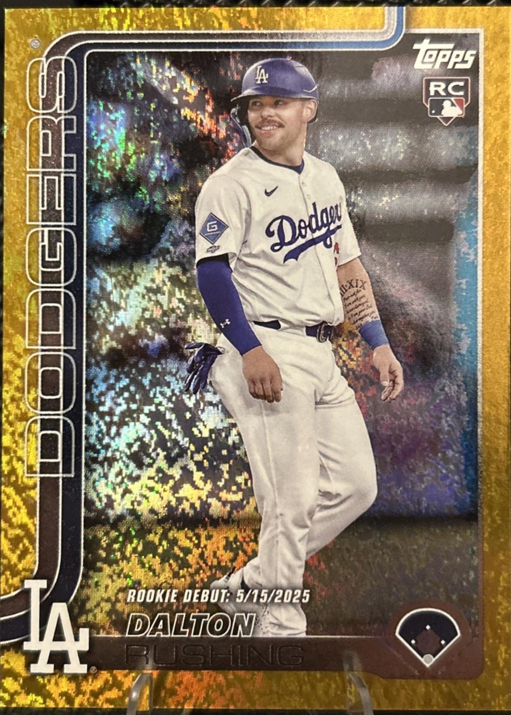 Dalton Rushing [Holo Gold Foil] #US256
