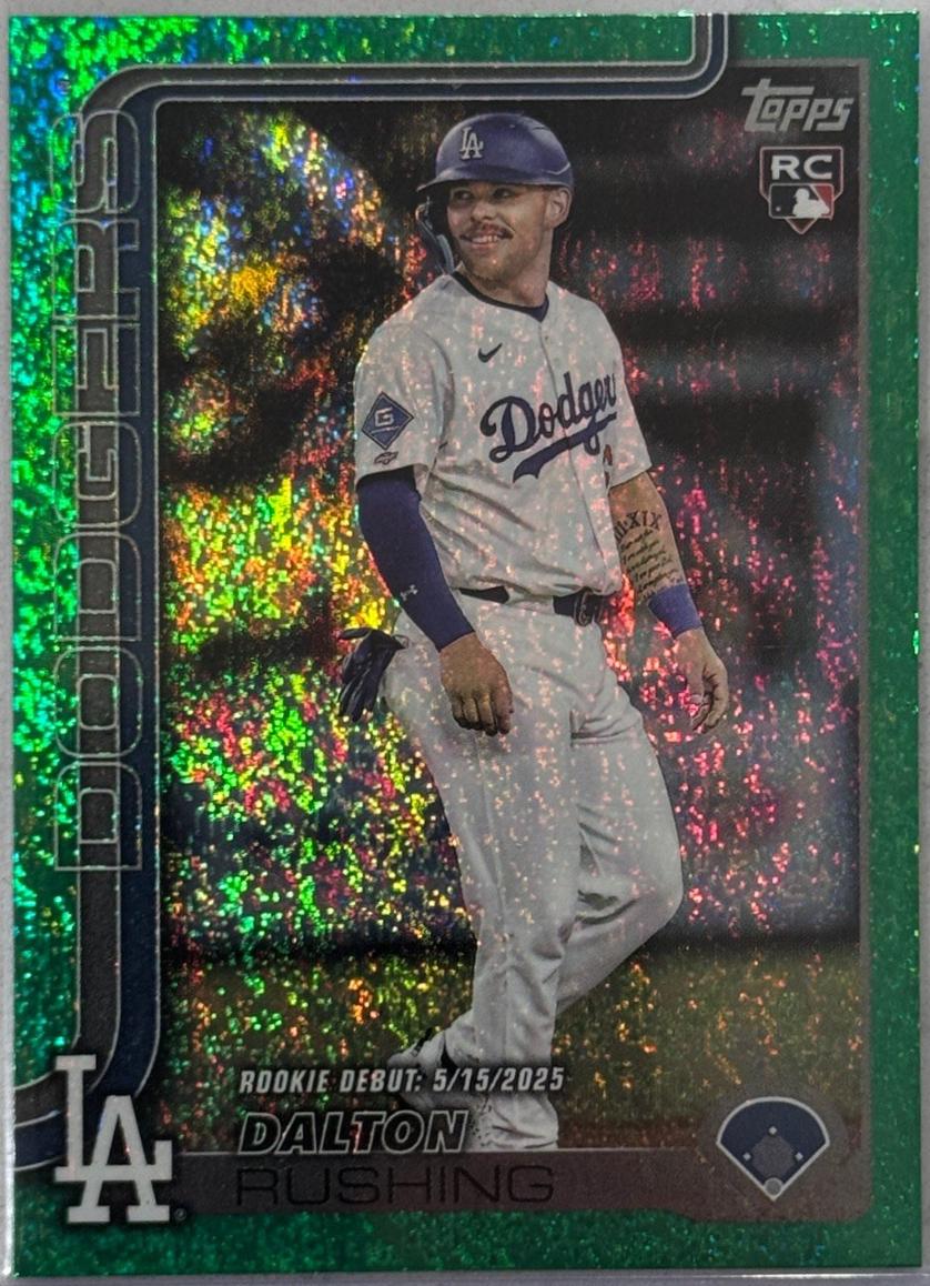 Dalton Rushing [Holo Green Foil] #US38
