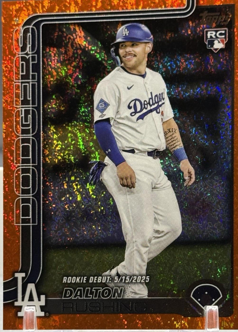Dalton Rushing [Orange Diamante Foil] #US256