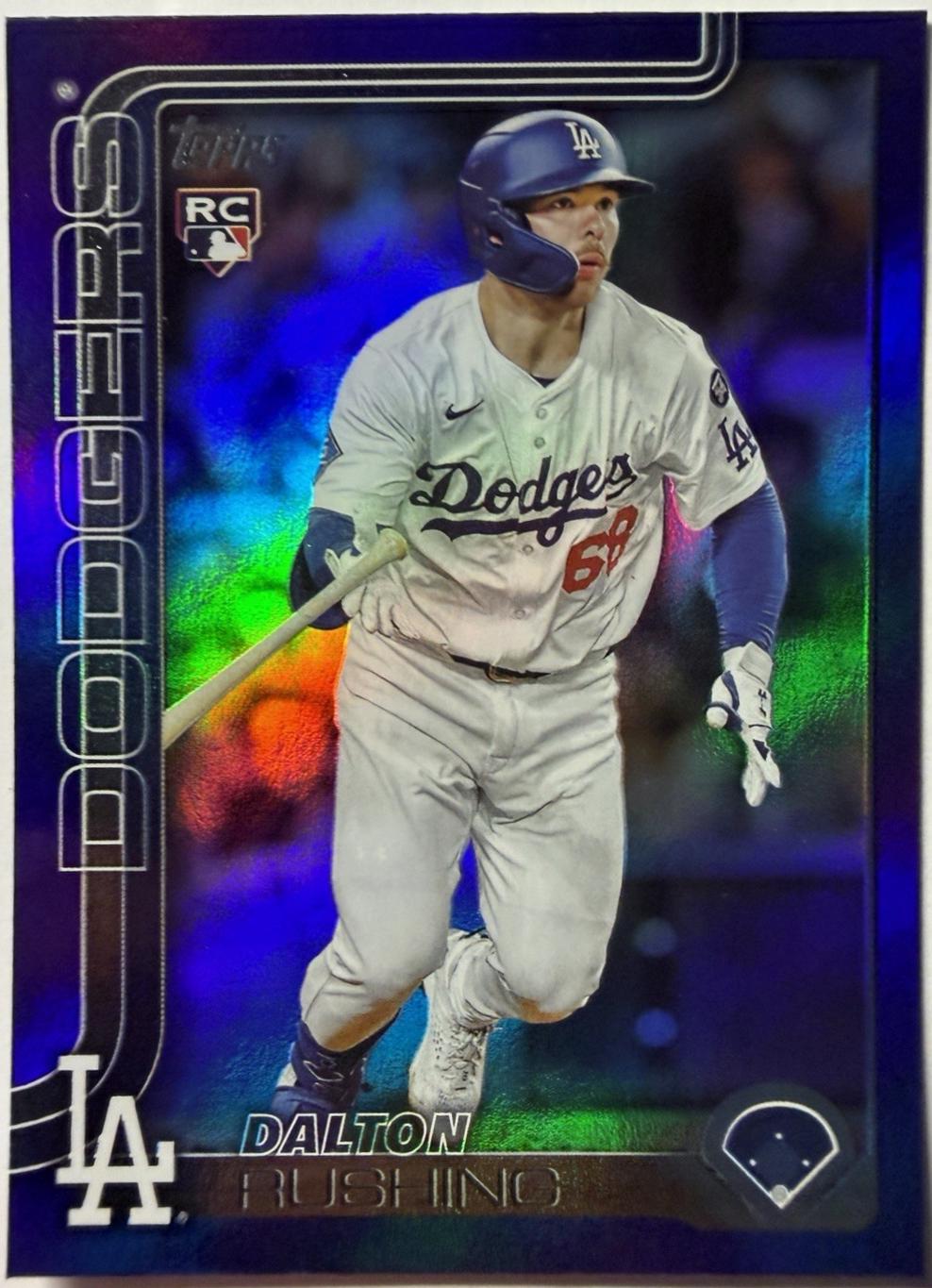 Dalton Rushing [Purple Rainbow Foil] #US38