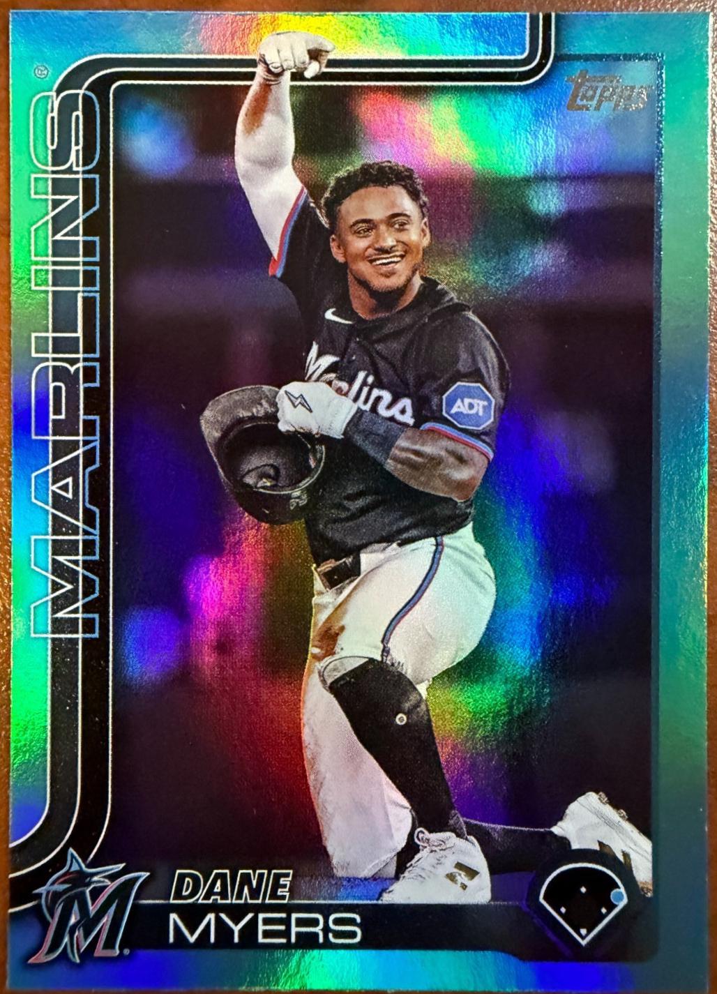 Dane Myers [Aqua Rainbow Foil] #US228
