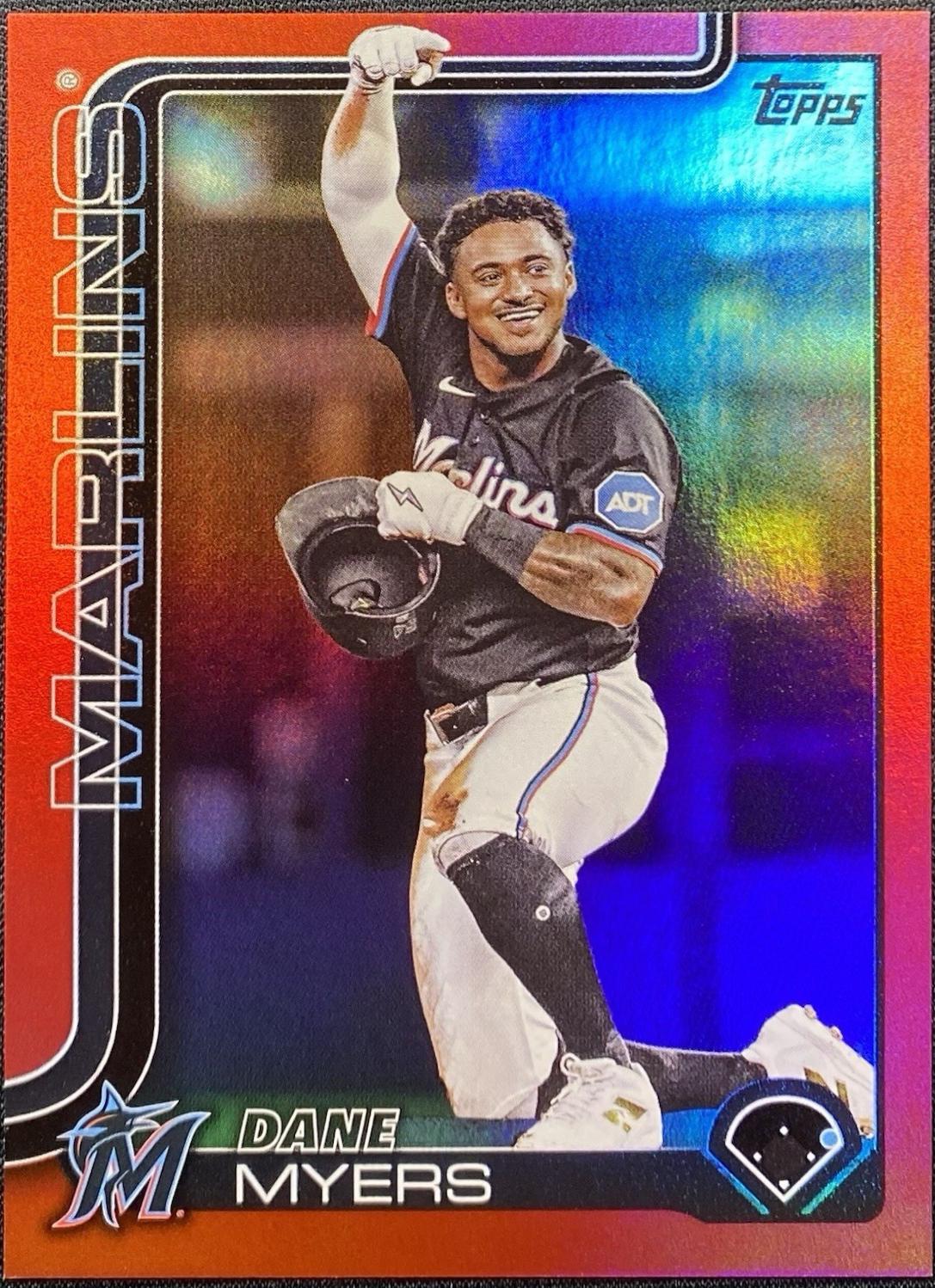 Dane Myers [Red Diamante Foil] #US228