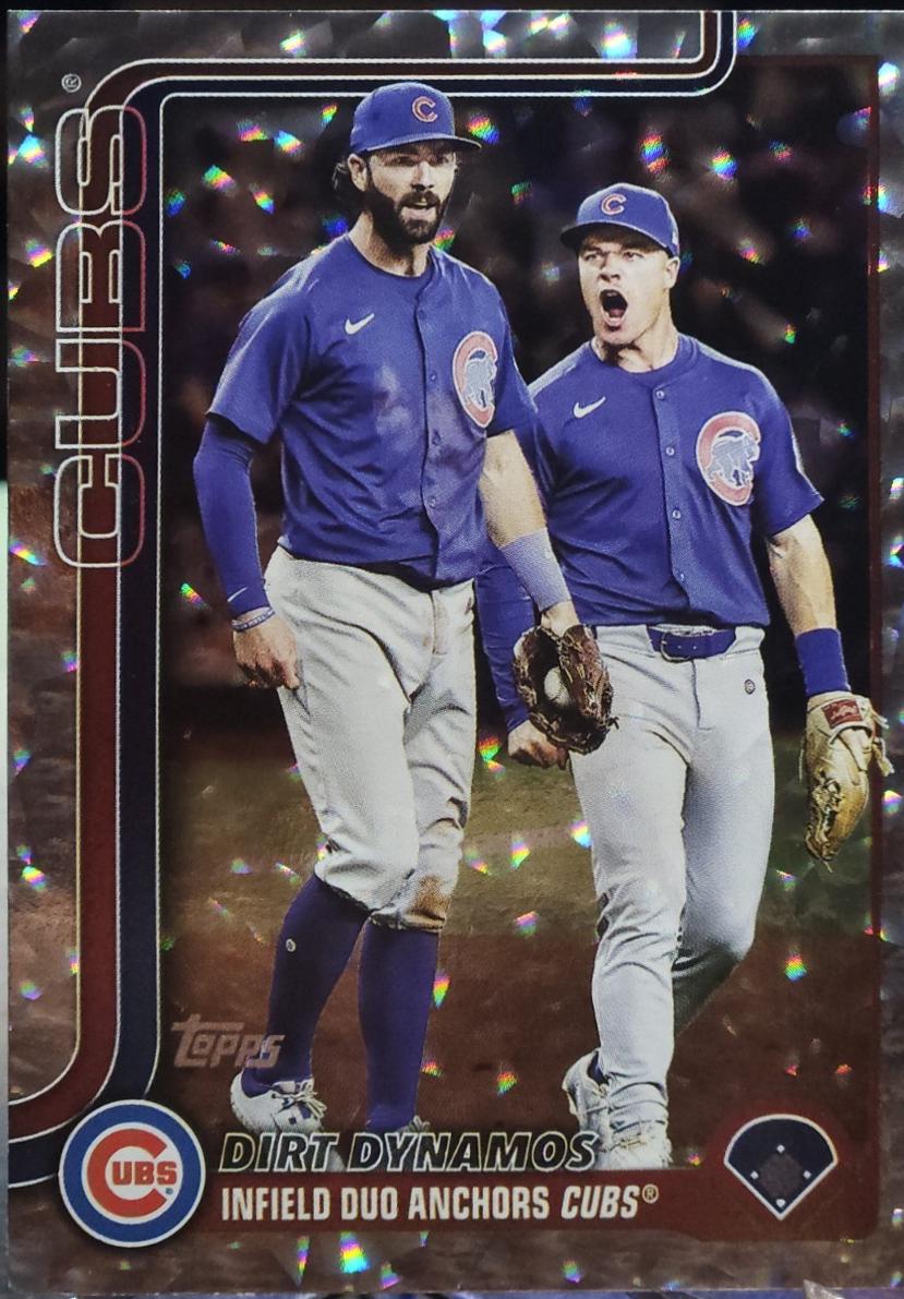 Dansby Swanson / Matt Shaw [Silver Crackle Foil] #US309