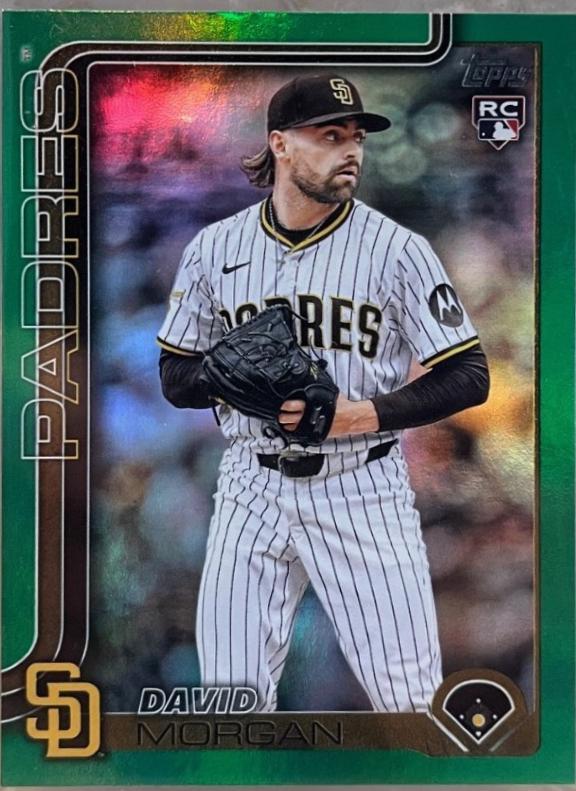 David Morgan [Green Rainbow Foil] #US348
