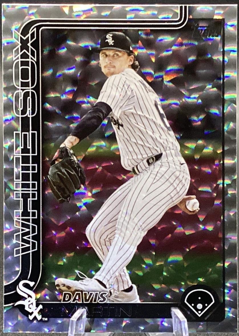 Davis Martin [Silver Crackle Foil] #US294