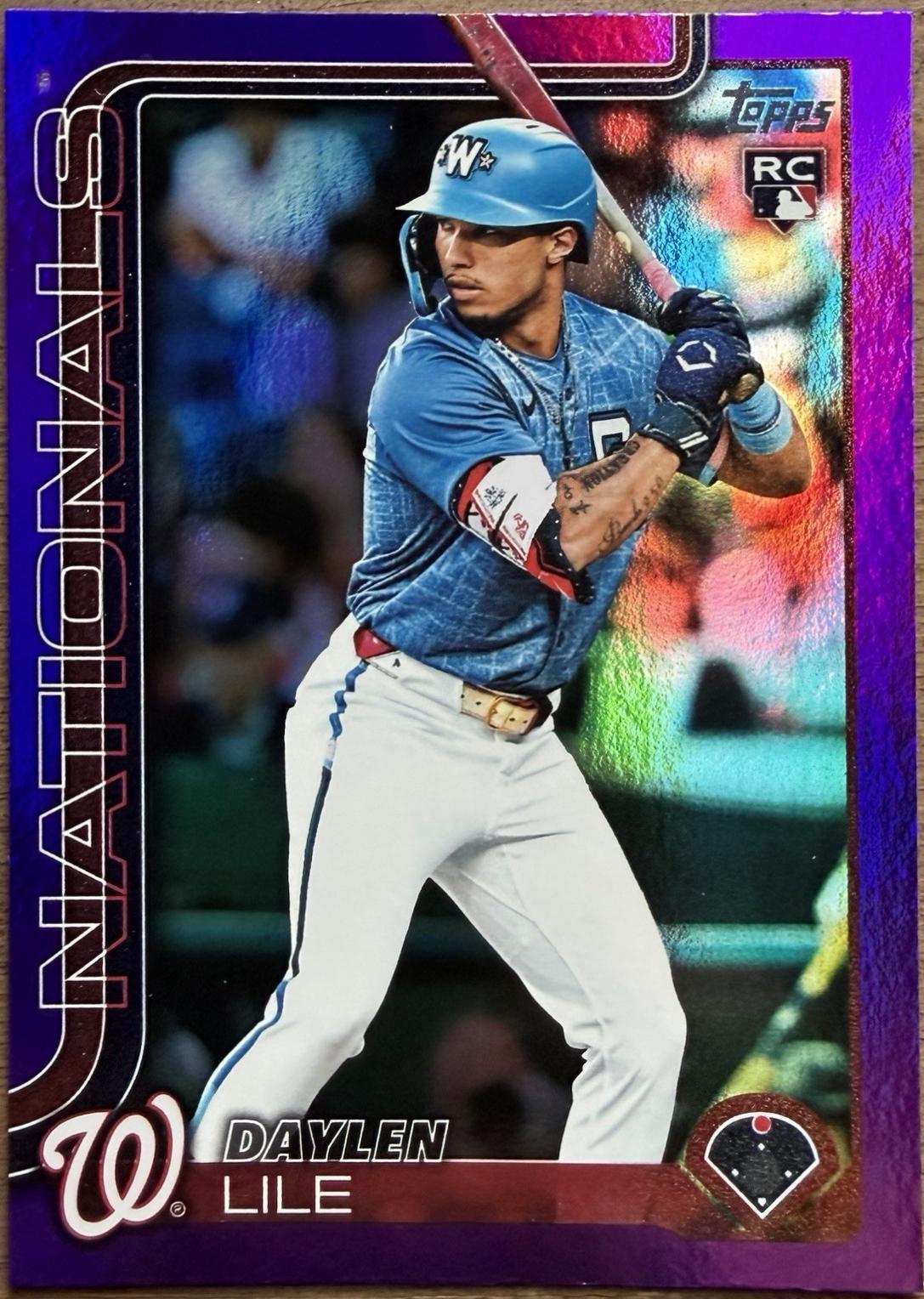 Daylen Lile [Purple Rainbow Foil] #US172