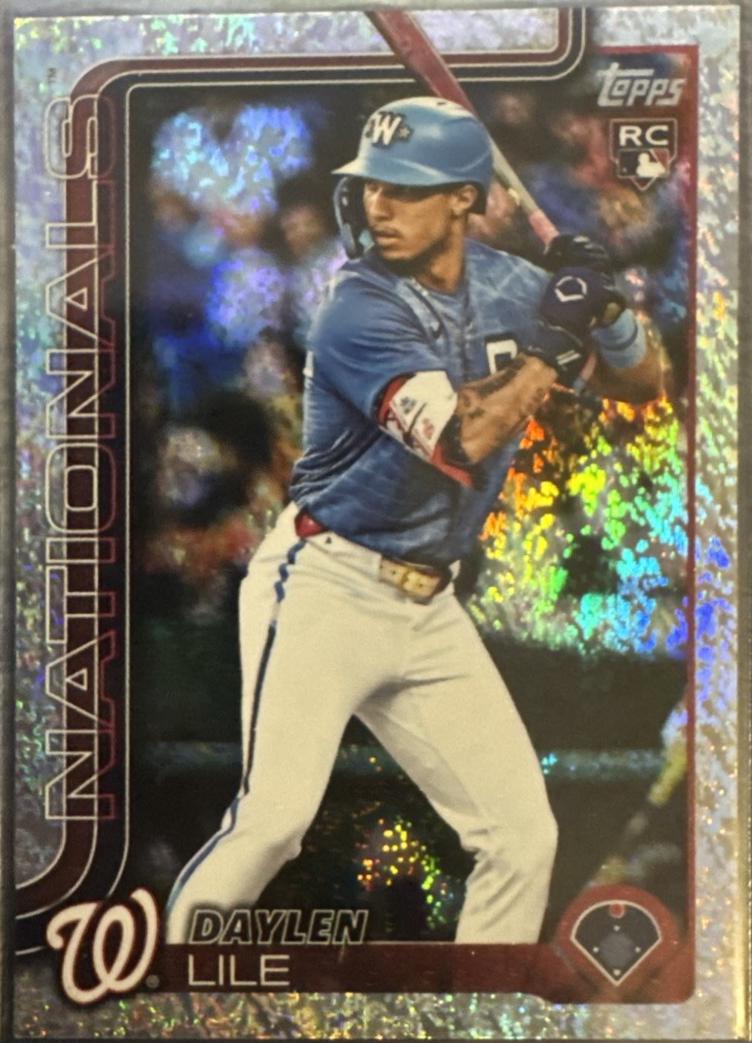 Daylen Lile [Silver Crackle Foil] #US172
