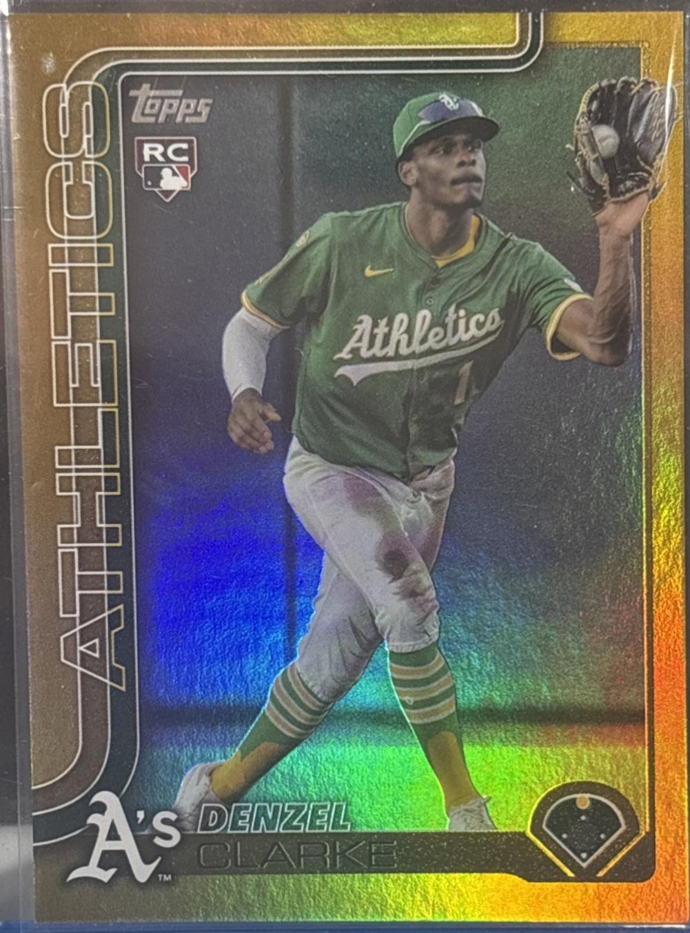 Denzel Clarke [Gold Diamante Foil] #US14