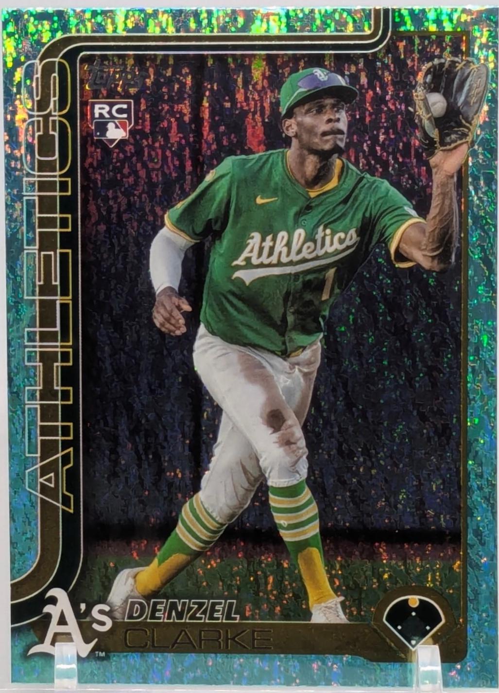 Denzel Clarke [Holo Aqua Foil] #US14