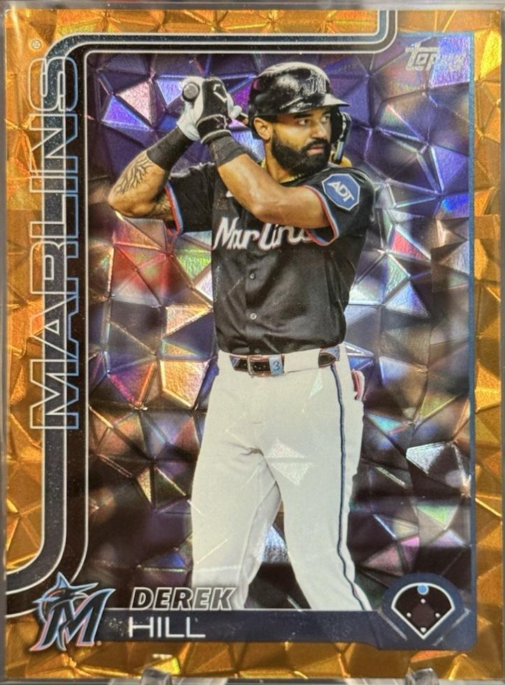 Derek Hill [Gold Diamante Foil] #US305