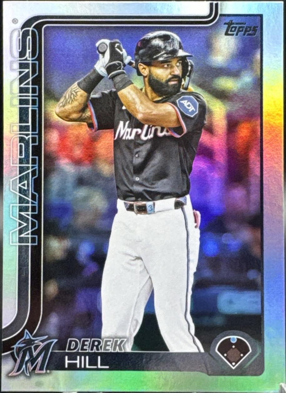 Derek Hill [Rainbow Foil] #US305
