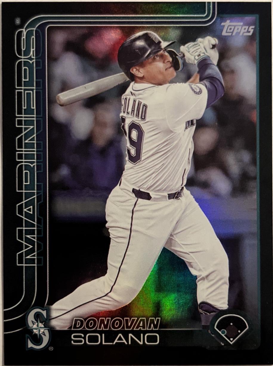 Donovan Solano [Black Rainbow Foil] #US281