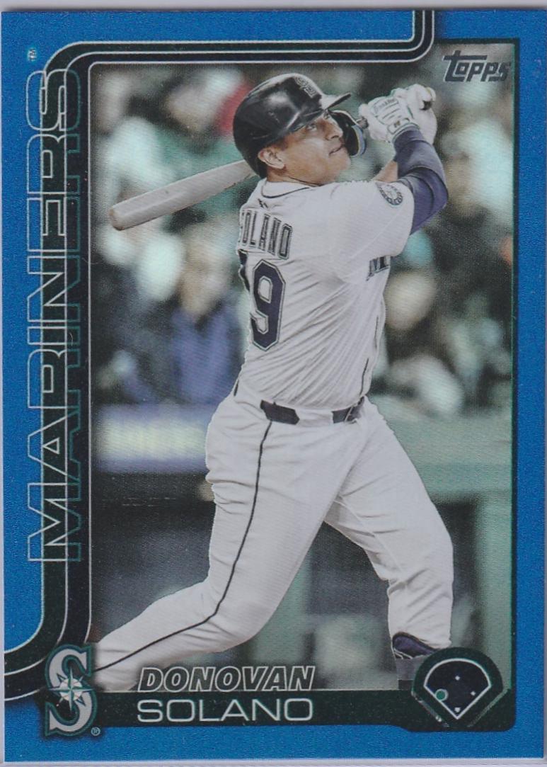 Donovan Solano [Blue Rainbow Foil] #US281