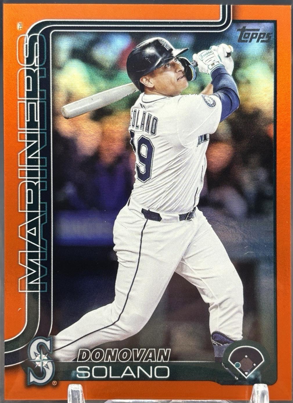 Donovan Solano [Orange Diamante Foil] #US281