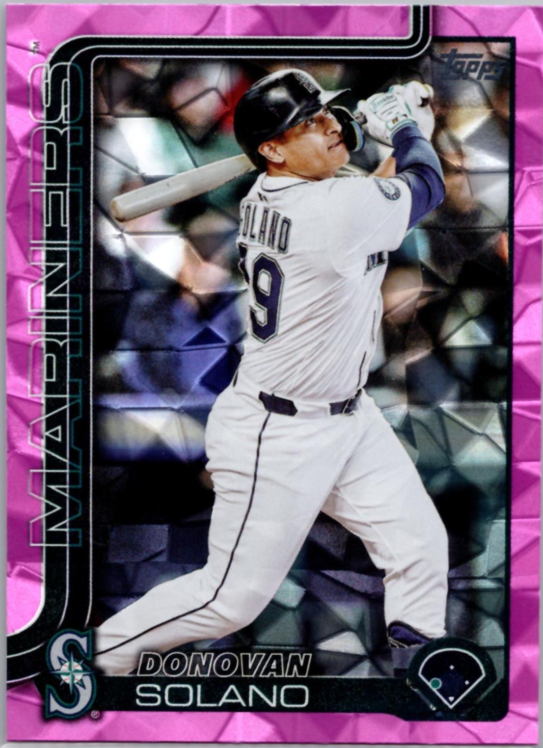 Donovan Solano [Pink Diamante Foil] #US281