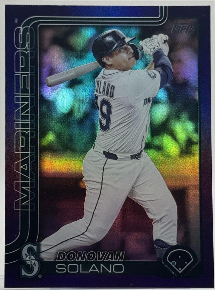 Donovan Solano [Purple Rainbow Foil] #US281