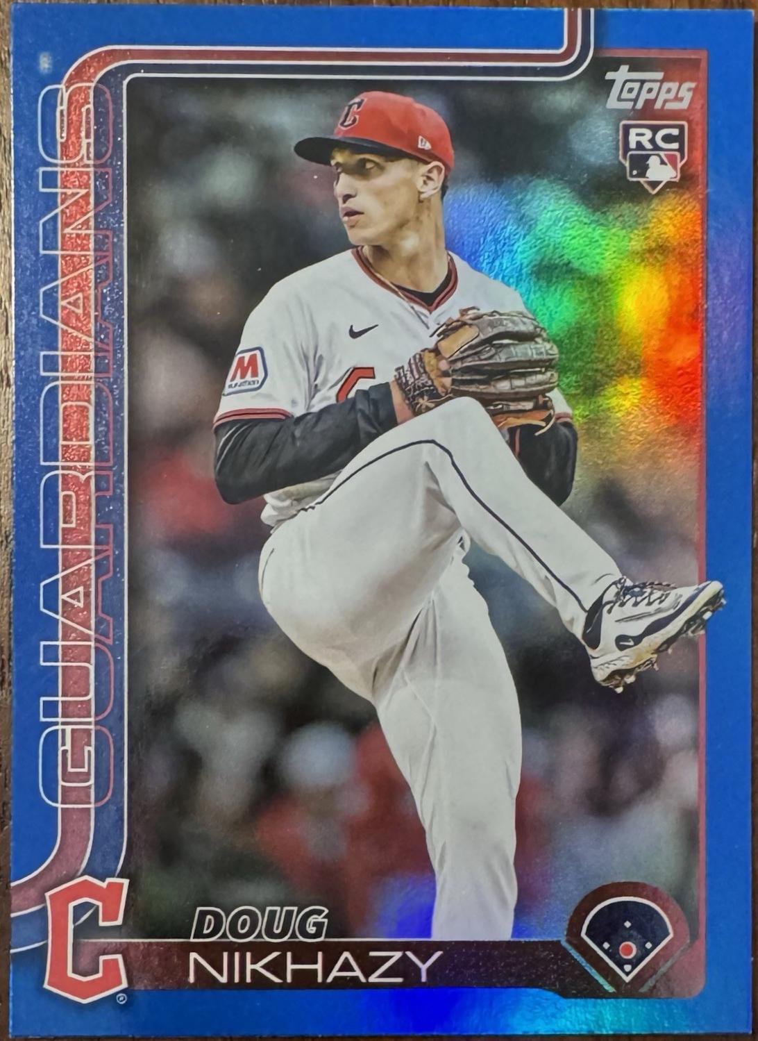 Doug Nikhazy [Blue Rainbow Foil] #US44