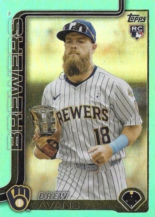Drew Avans [Aqua Rainbow Foil] #US92
