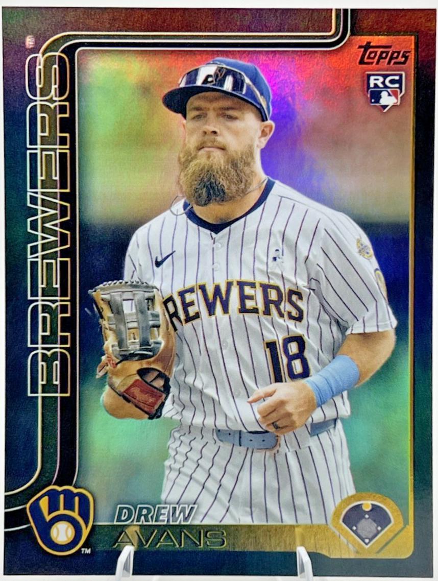 Drew Avans [Black Diamante Foil] #US92