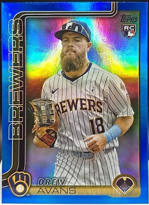 Drew Avans [Blue Rainbow Foil] #US92