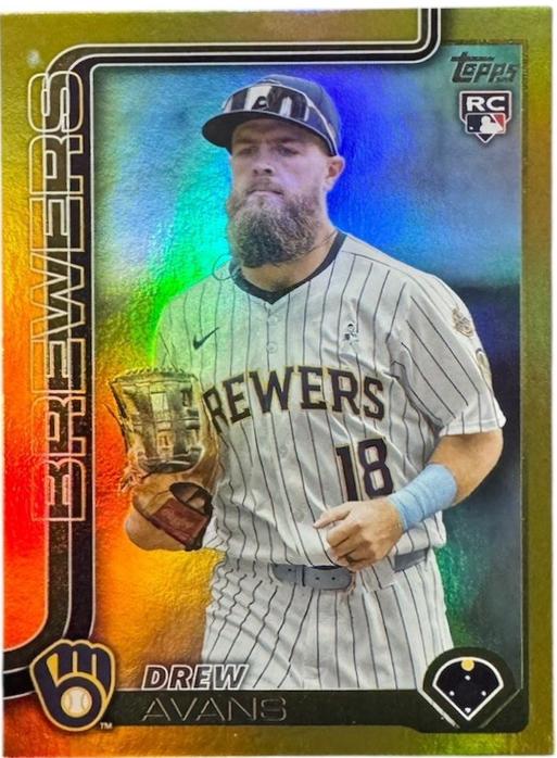 Drew Avans [Gold Diamante Foil] #US92